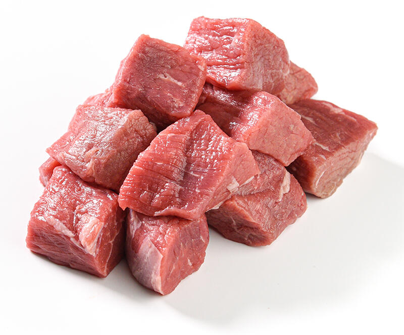 Carne fresca de ternera para guisar