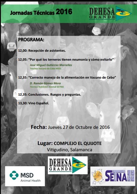 Cartel jornadas técnicas 2016