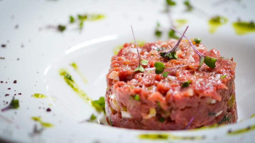 Steak tartar de solomillo de ternera