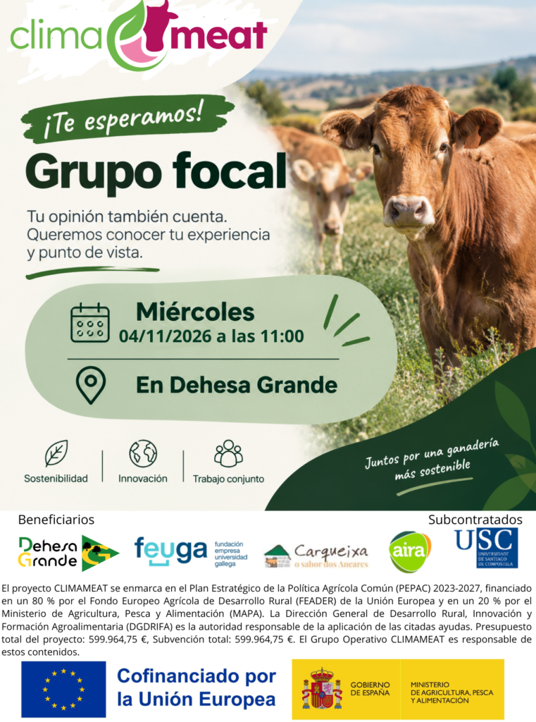 GO CLIMAMEAT celebra un grupo focal en Dehesa Grande el 4 de noviembre 1 GO CLIMATE MEAT